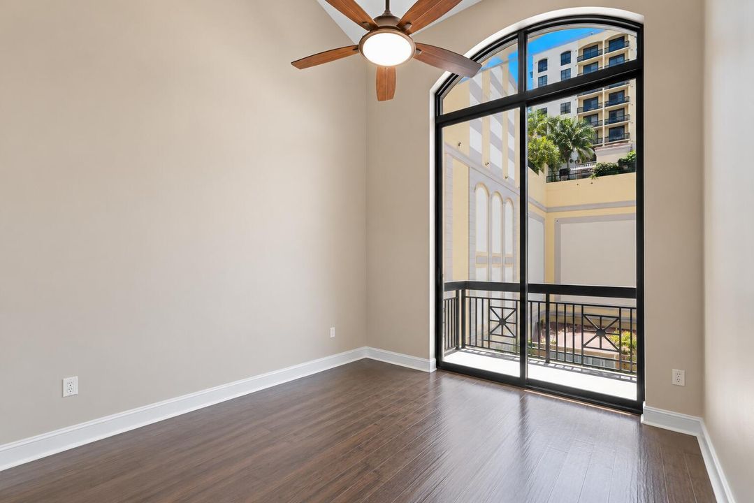2nd bedroom with balcony