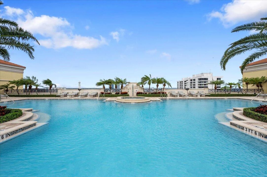rooftop pool