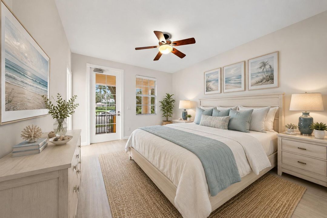 Primary Suite - Virtually Staged