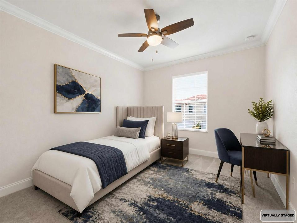 Bedroom 2 Staged