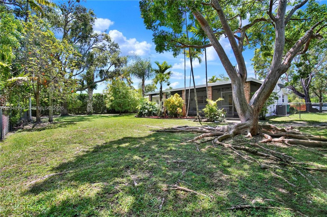 Spacious 10,716 sf lot