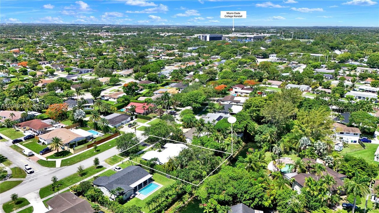 Aerial view