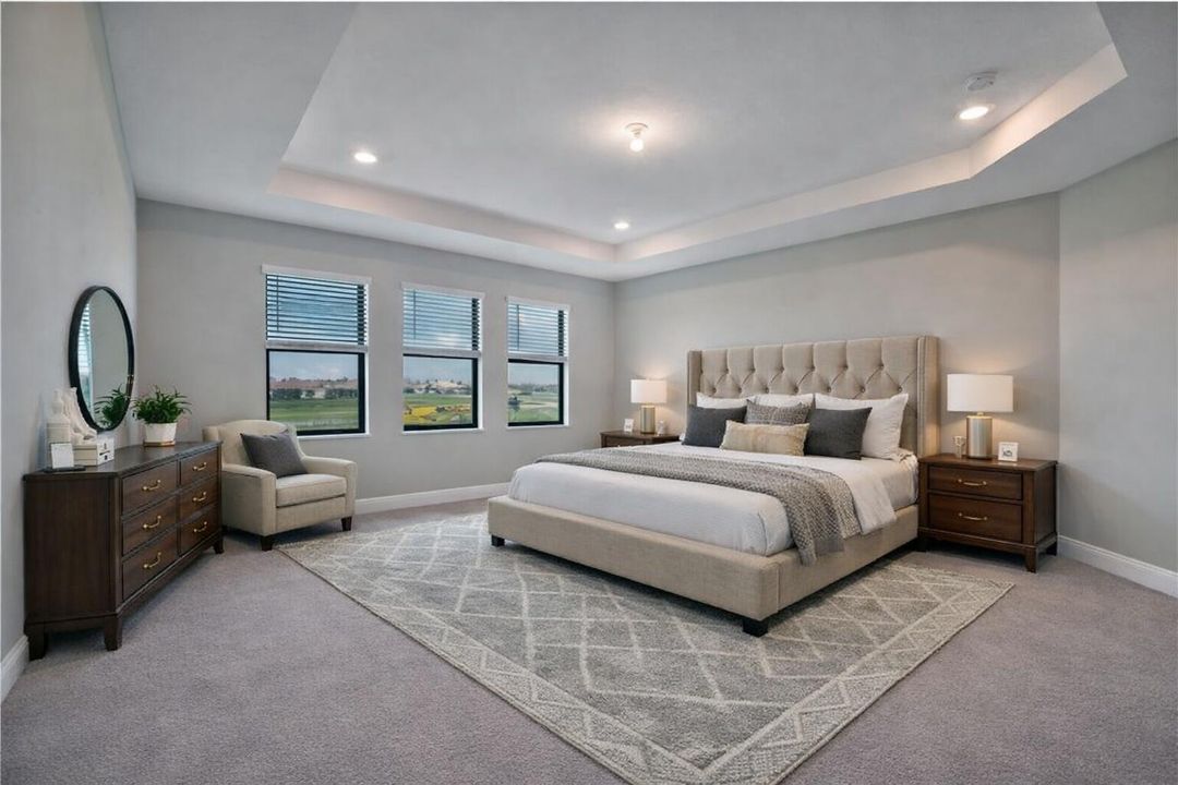 Virtual Primary Bedroom
