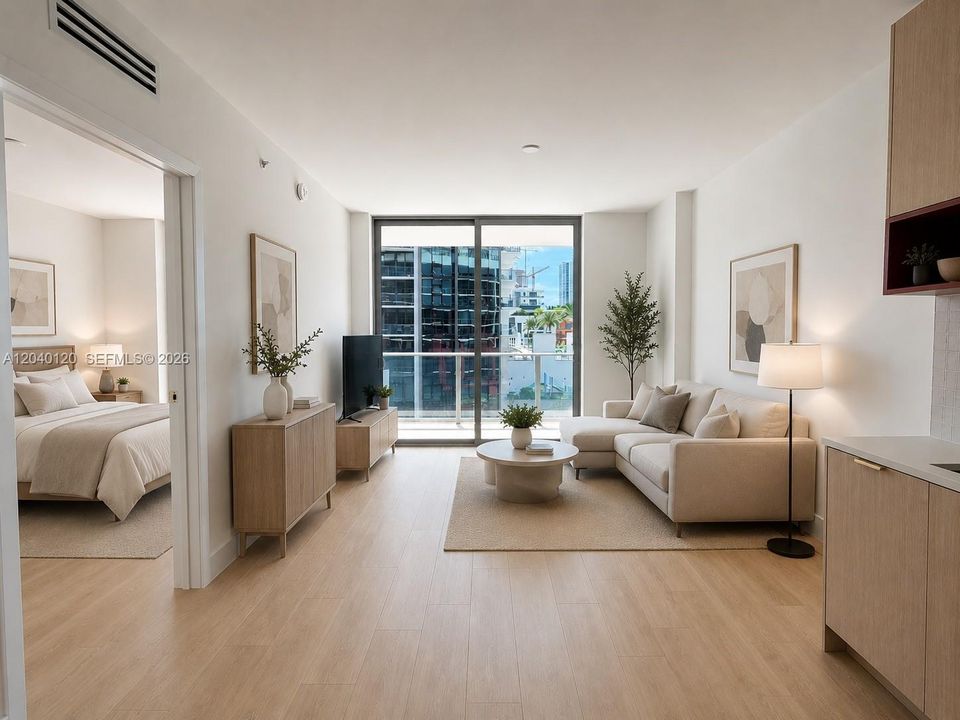For Rent: $4,900 (1 beds, 1 baths, 598 Square Feet)