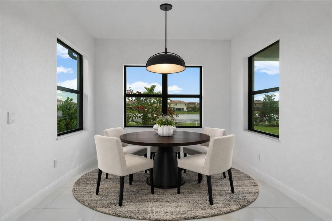 Virtual Breakfast Area