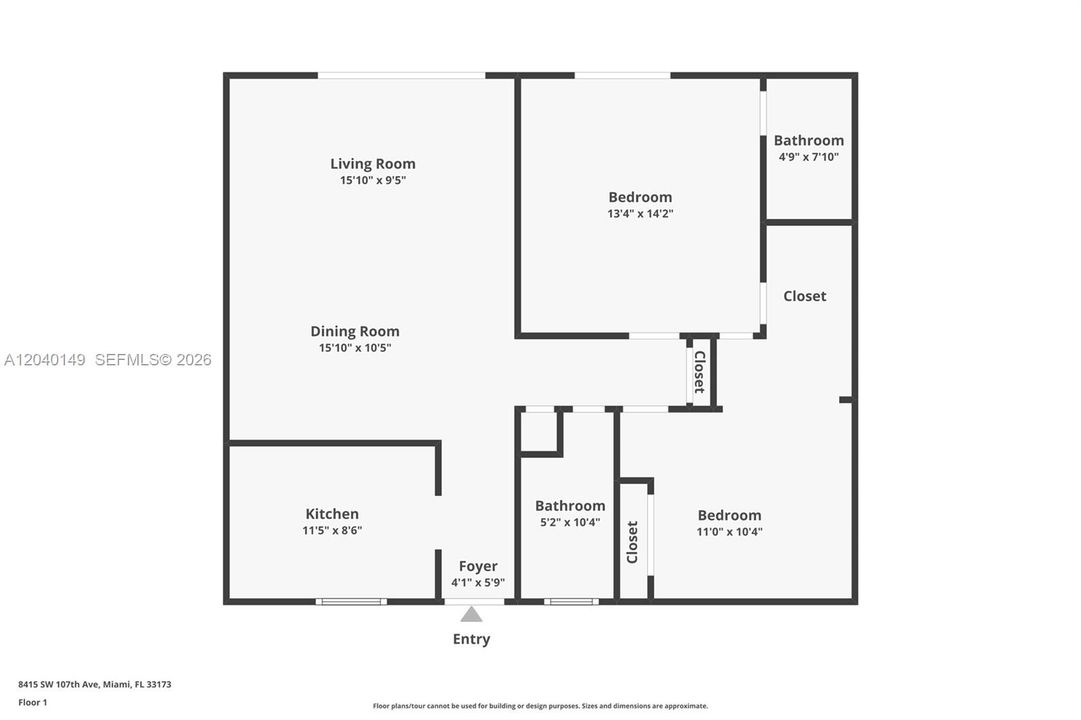 For Sale: $275,000 (2 beds, 2 baths, 985 Square Feet)