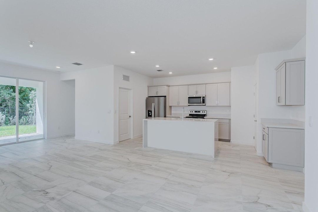 open kitchen