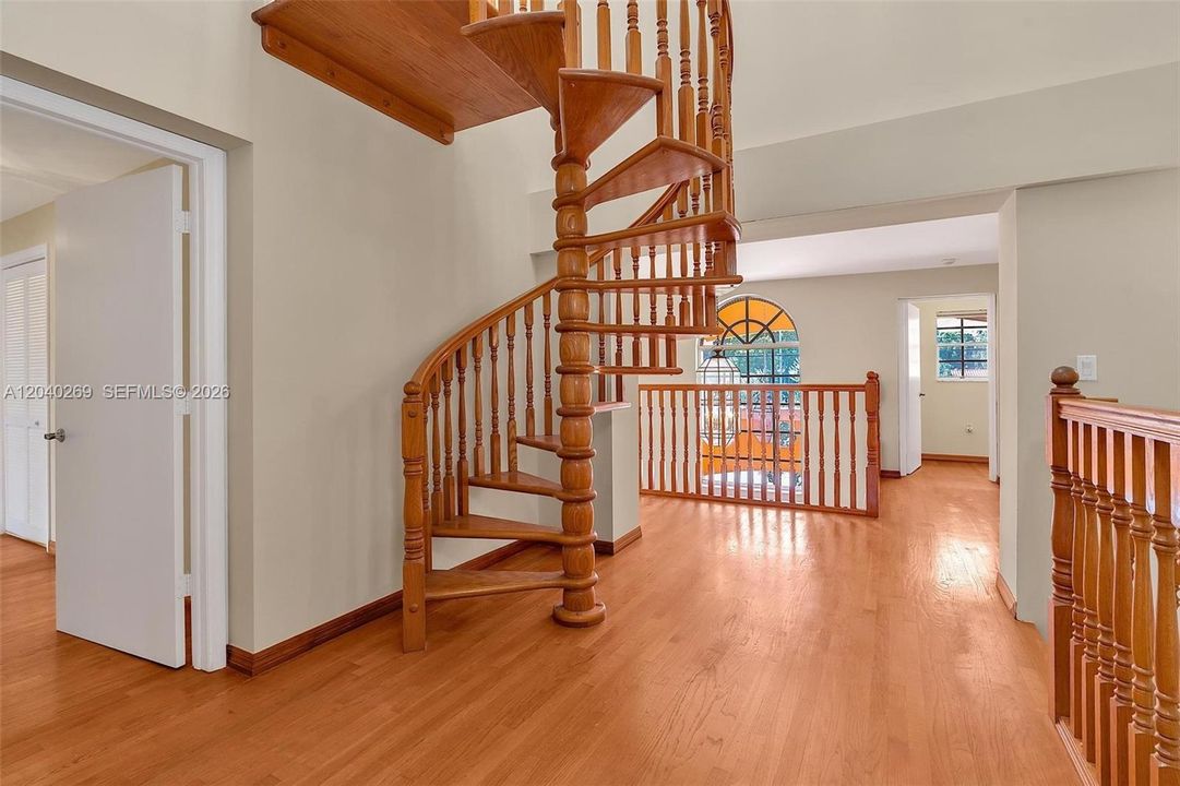 The second floor