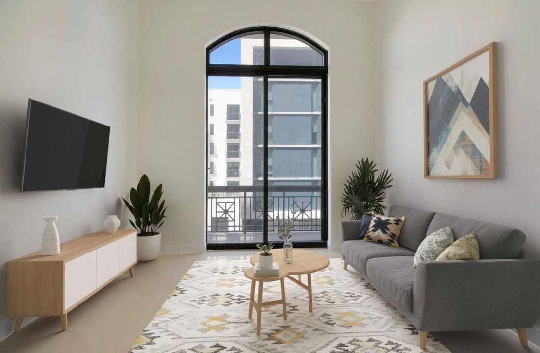 Living room 4 furnished