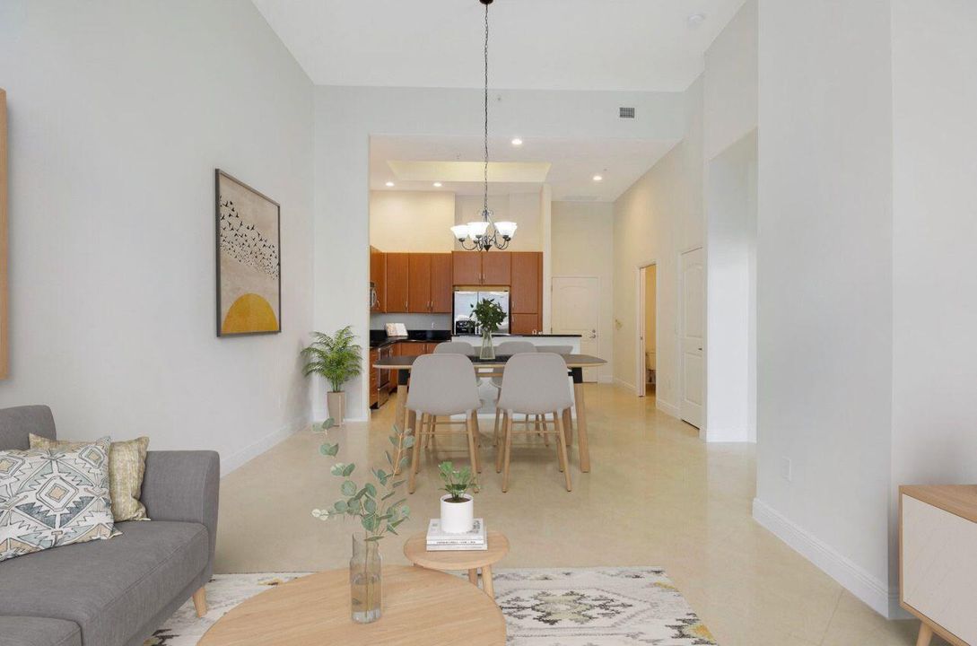 Living room entry 6 furnished