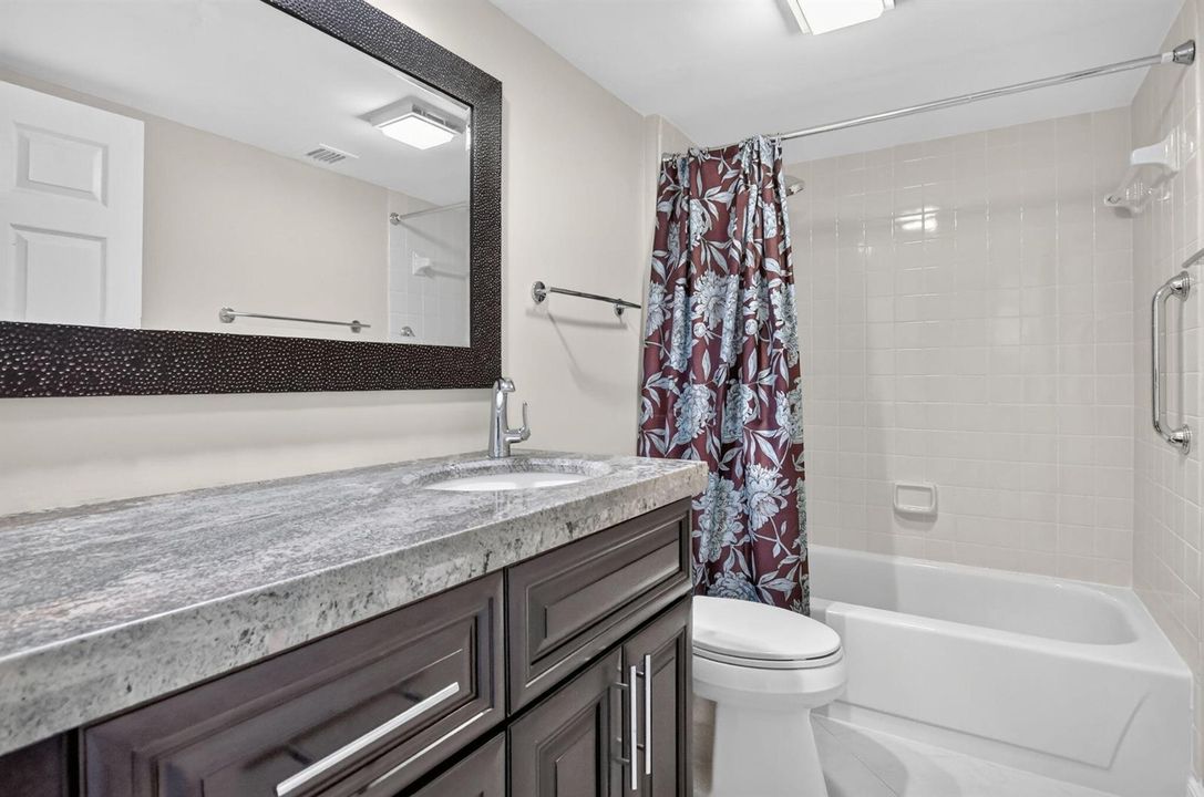 Secondary bathroom