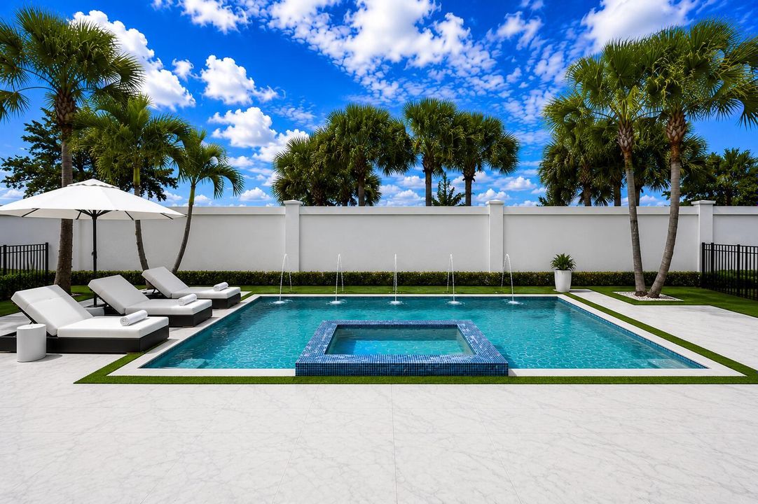 Pool rendering