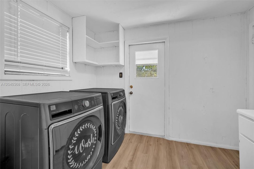Brand new washer & dryer installed