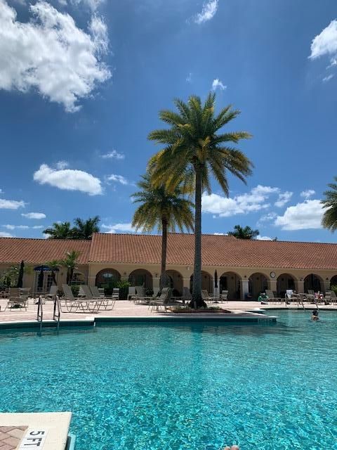 resort pool area