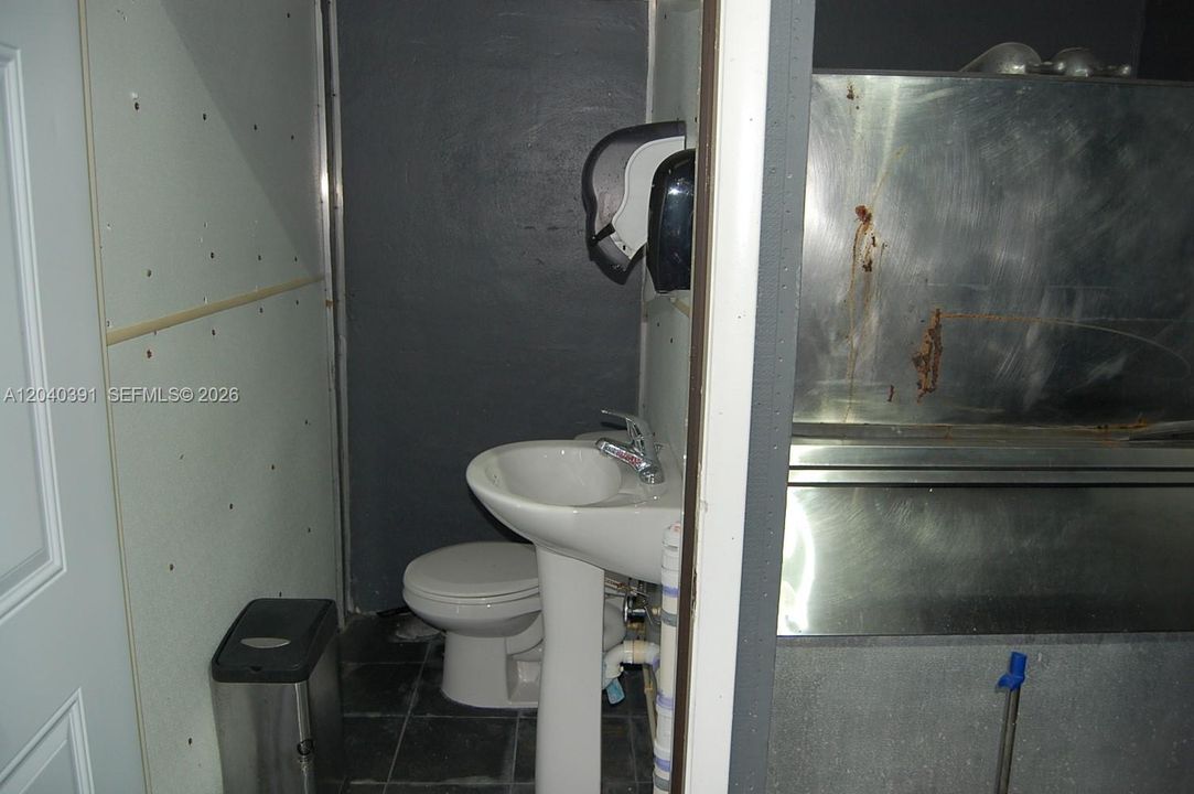 bathroom for kitchen employees