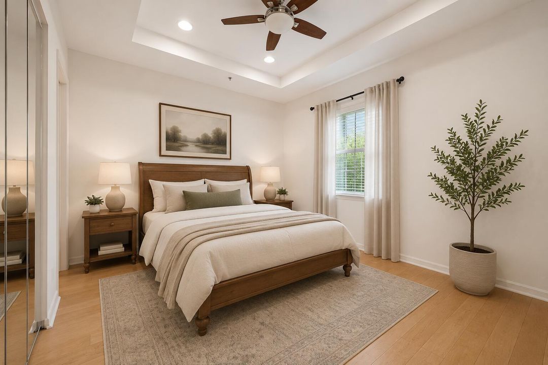 Bedroom - Virtually Staged