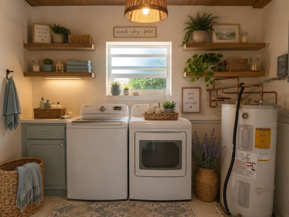 Laundry Virtually Staged