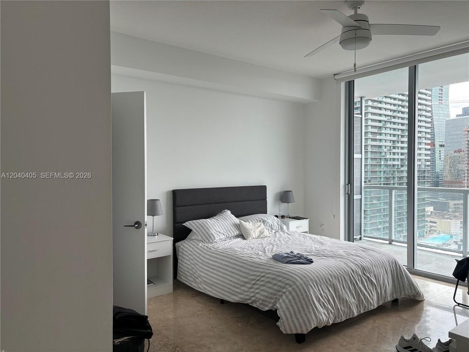 Master Bedroom has a walking closet and a secondary closet