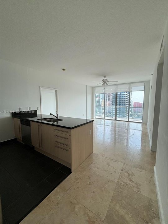 View from the unit entry