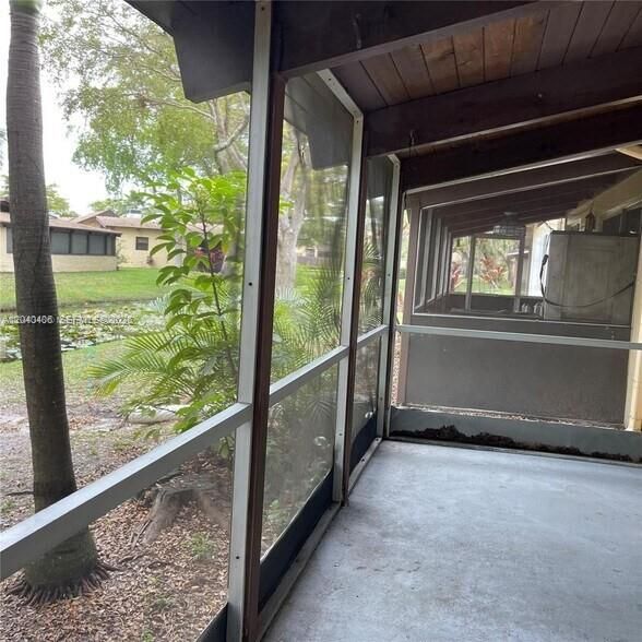 Backyard and cover patio