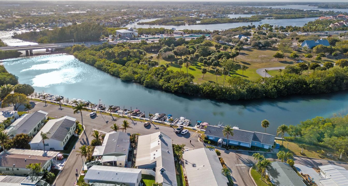 Drone Jupiter River Park
