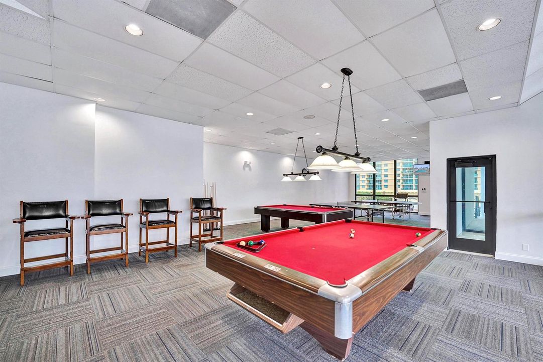 Amenities. Game Room