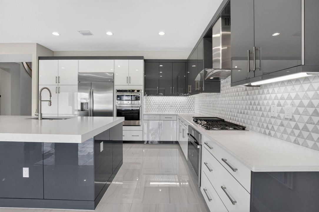 Elegant Marble Backsplash