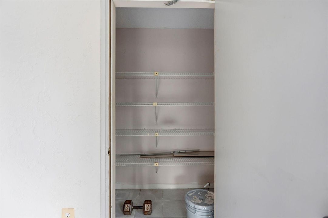 Balcony Closet