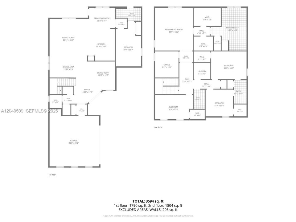 For Sale: $1,490,000 (5 beds, 4 baths, 3381 Square Feet)
