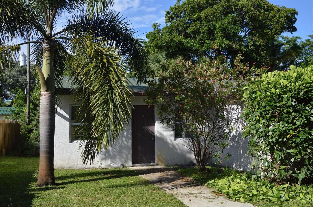 Private entrance