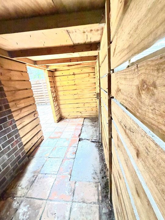 Storage on Patio