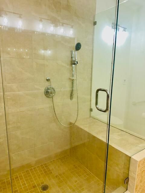 Primary Bath Walkin Shower