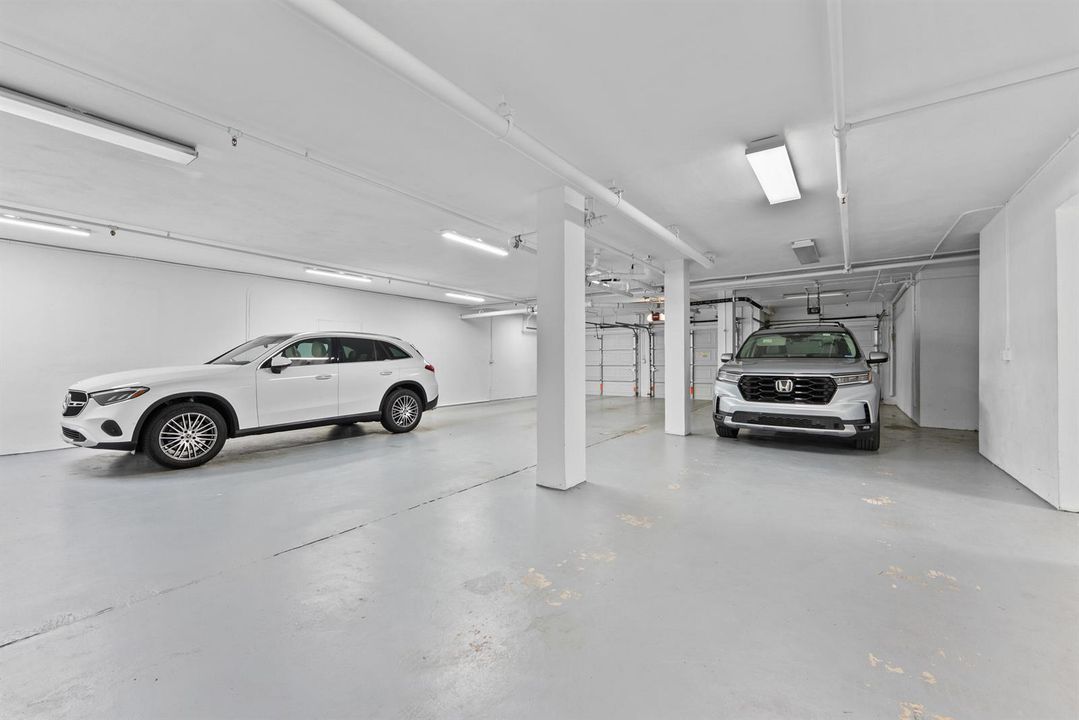 Enclosed Garage