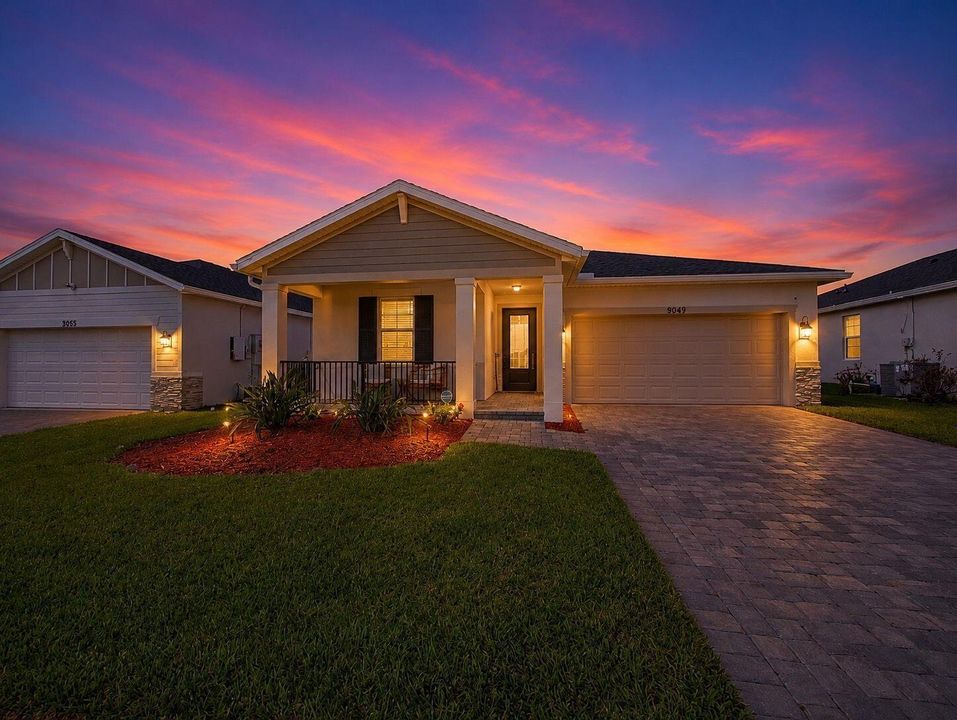 Front Exterior Night Shot