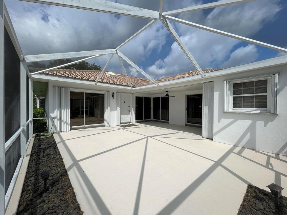 Covered Screened Patio