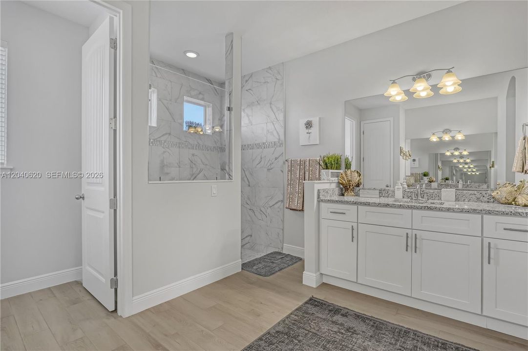 Master bathroom