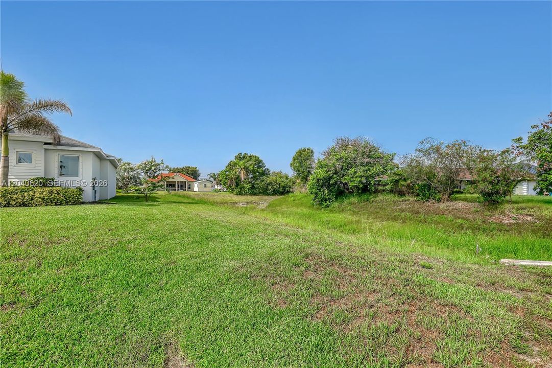 Front side yard