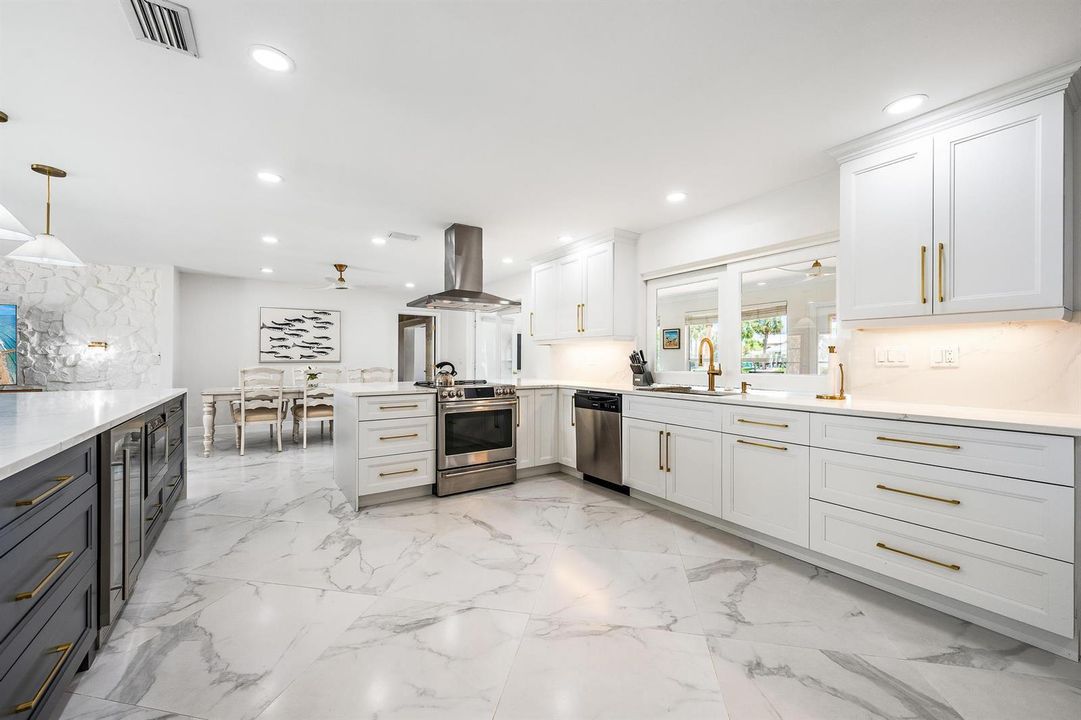 fully remodeled kitchen