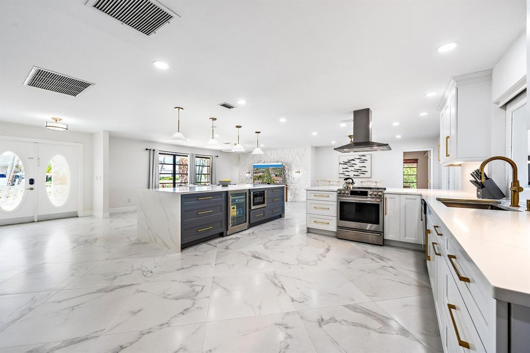 fully remodeled kitchen
