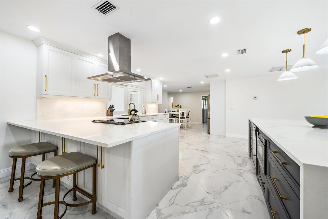 fully remodeled kitchen