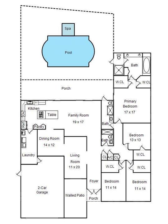 6300 NW 60 Way Floor Plan