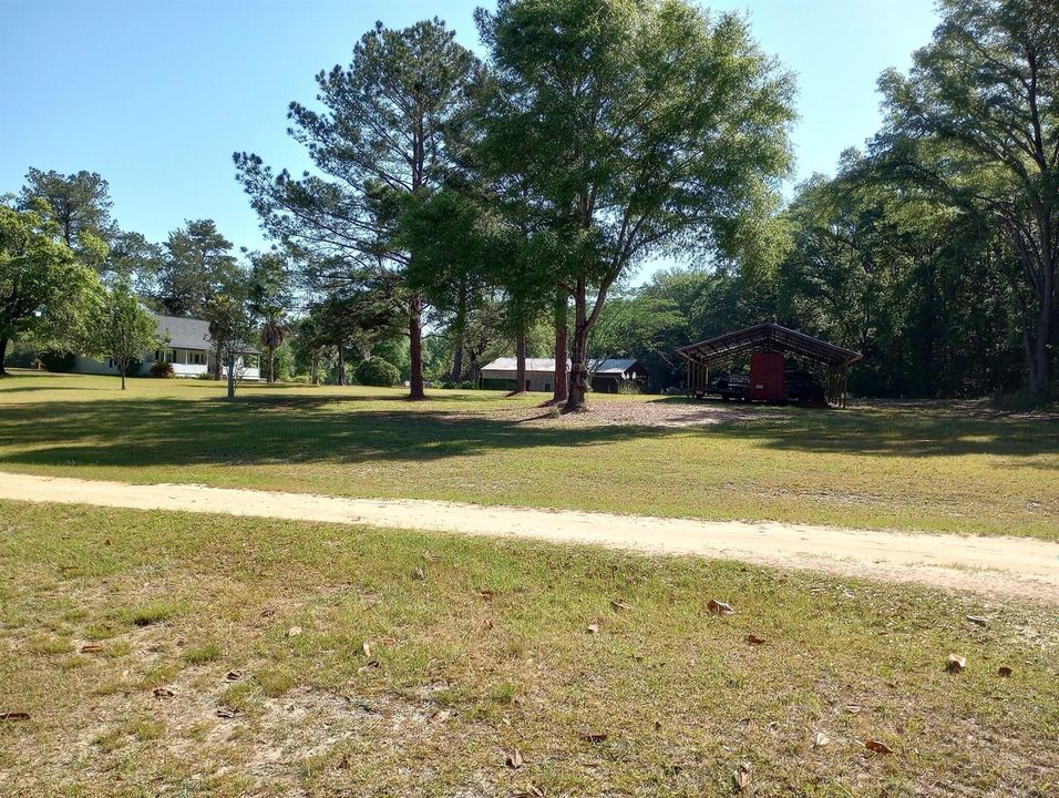 House from Golf Course Fairway