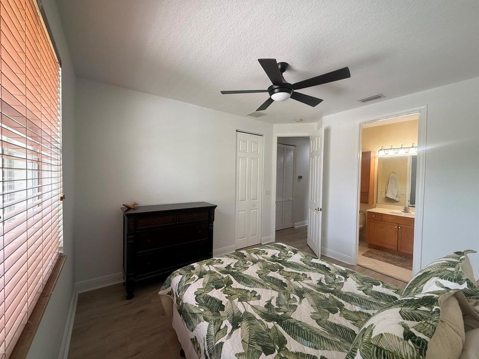 Bedroom 2 - new floor, freshly painted