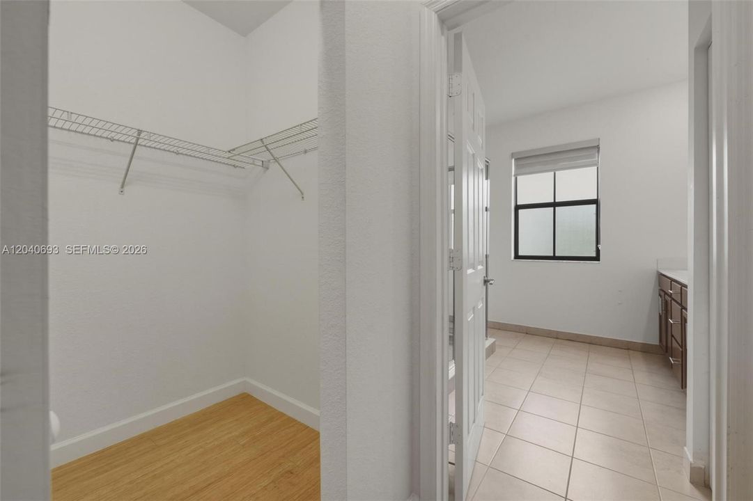 Primary Bedroom Walk-In Closet