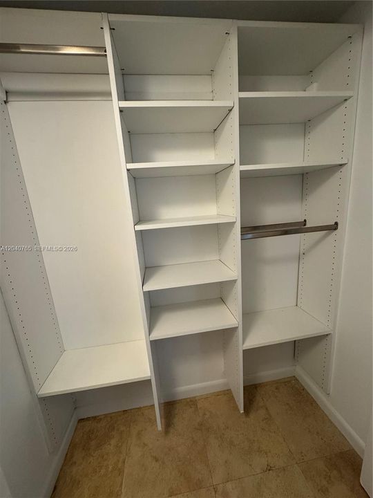 Hallway closet