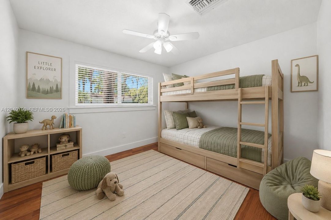 Virtually Staged/Bedroom 3