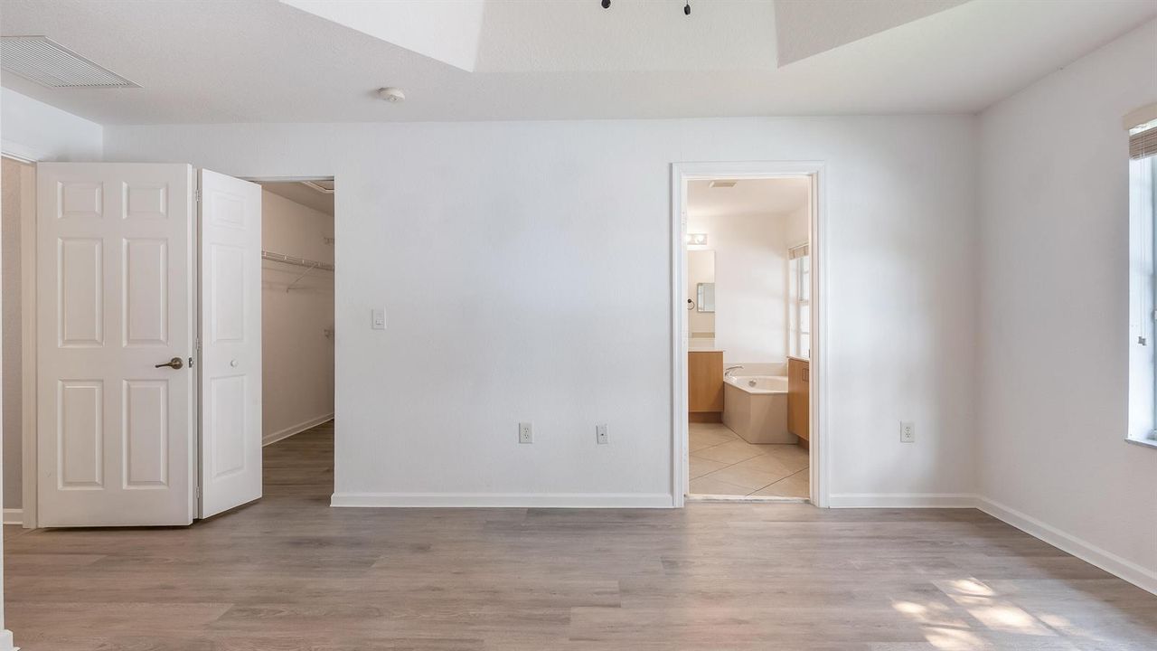 Master bathroom