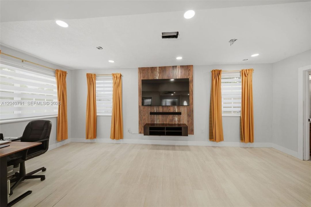 View Into Back Den Area.