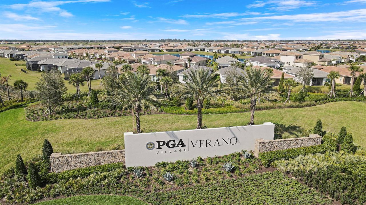 PGA Verano - New Entrance