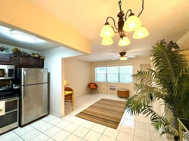 Kitchen & Living Room View